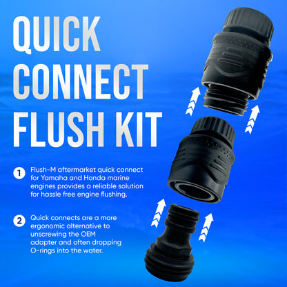 Flush M Quick Connect for Honda® & Yamaha®