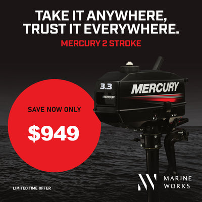 TwoStroke 3.3HP Outboard