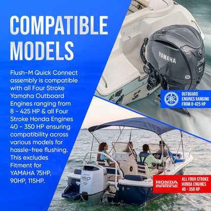 Flush M Quick Connect for Honda® & Yamaha®